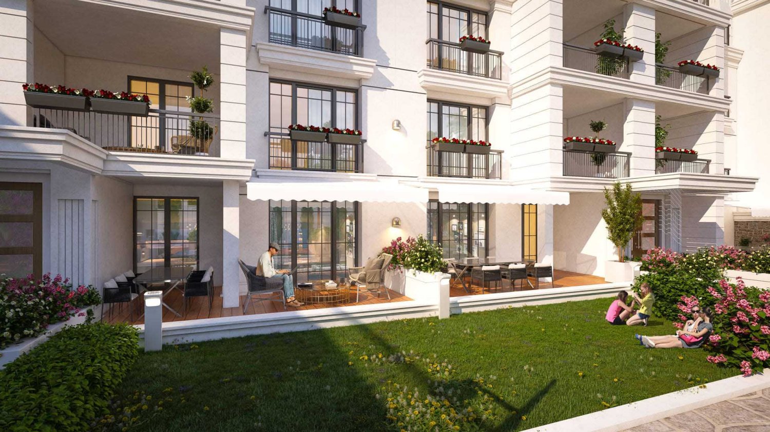 Apartamento 3+2 em Hilal Hill, Bueyuekcekmece, Turkey N.º 35671