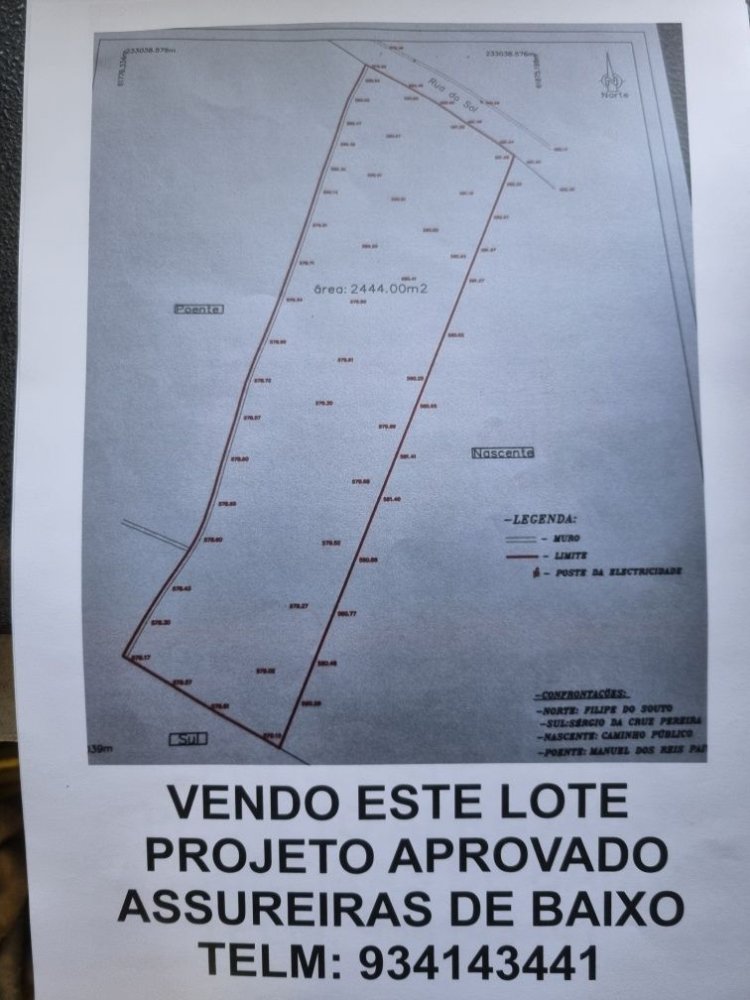  Land in Aguas Frias, Portugal No. 219518