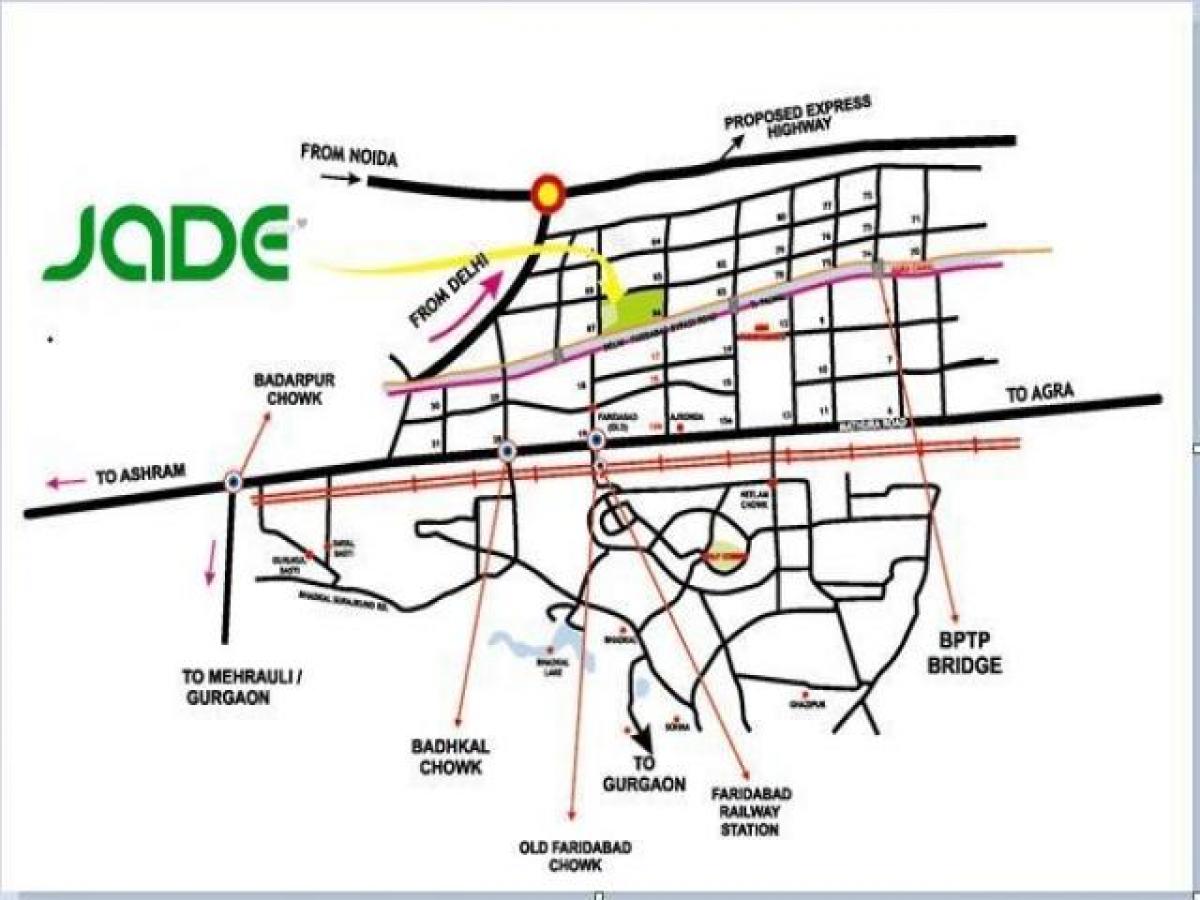 3 bedrooms House in Faridabad, India No. 23959