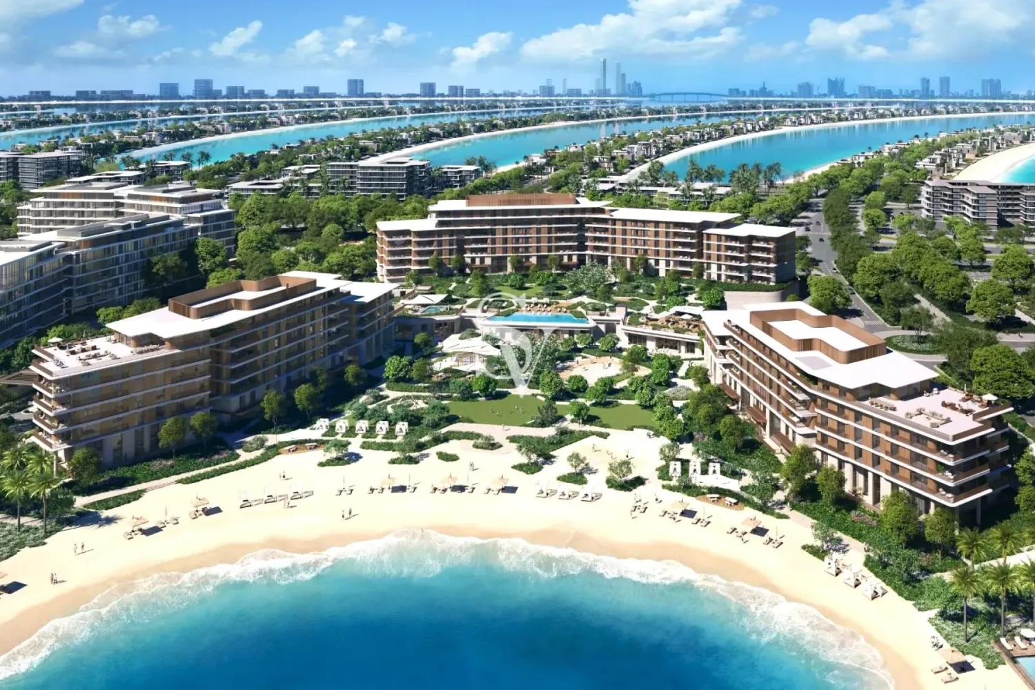 Apartamento T1 em Palm Jebel Ali, UAE N.º 197592