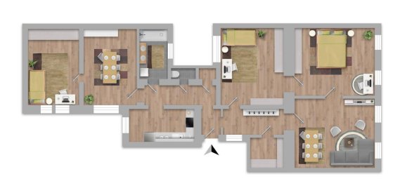 Apartamento de 5 habitaciónes en Alsergrund, Austria No. 196889 13