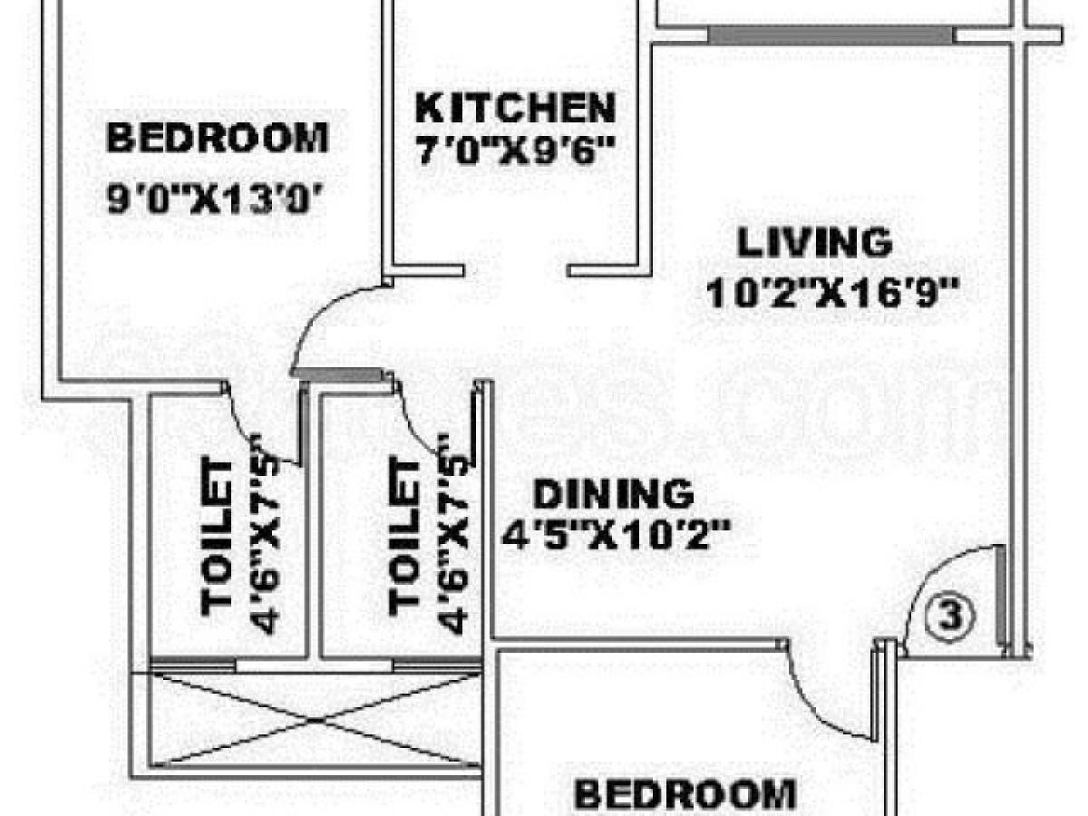 2 bedrooms House in Mumbai, India No. 306