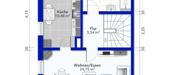 5-Zimmer Stadthaus in Augsburg, Germany, Nr. 167480 20