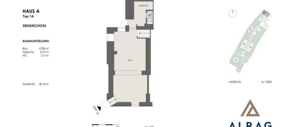 Büro in Döbling, Austria 135m², Nr. 53351 15