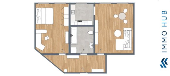 Apartamento de 1 dormitorio en Leipzig, Germany No. 83026 12