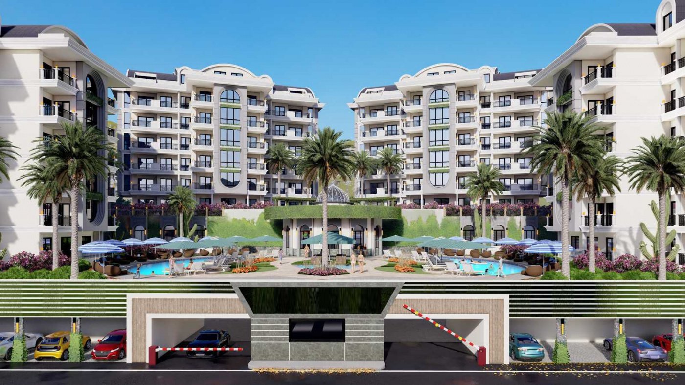 Квартира 3+1 в Оба, Турция № 7125