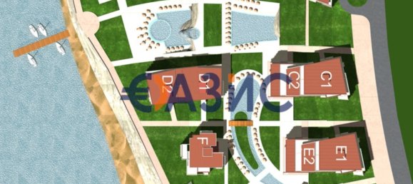 1 غرف نوم شقة في Sveti Vlas, Bulgaria رقم 621 23