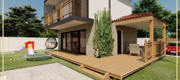 Villa de 3+1 en Fethiye, Turkey No. 4245 14