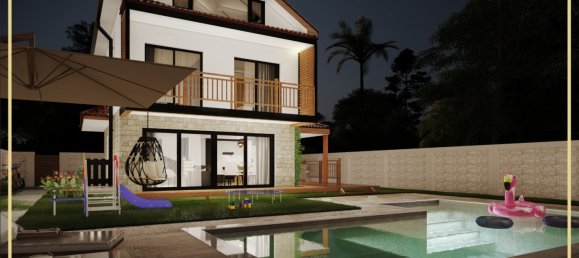 Villa de 3+1 en Fethiye, Turkey No. 4245 11