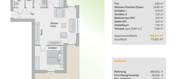 2 bedrooms Apartment in Rostock, Germany No. 257924 18