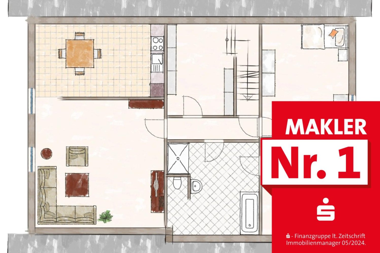 1 bedroom Apartment in Siegen-Wittgenstein, Germany No. 156569
