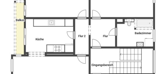 1 غرف نوم شقة في Friedrichshain, Germany رقم 315912 26