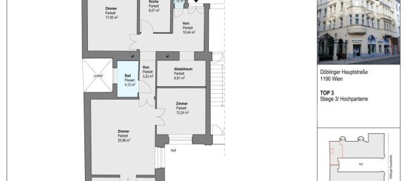 4-Zimmer Wohnung in Döbling, Austria, Nr. 68646 9