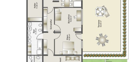 Penthouse T4 em Ostalbkreis, Germany N.º 240271 29