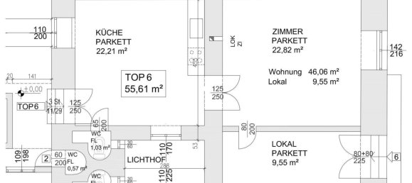 3 rooms Apartment in Leopoldstadt, Austria No. 224622 8