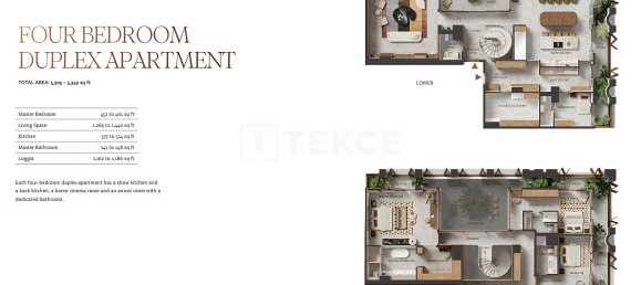 4 dormitorios dúplex en venta en Business Bay, Dubai, UAE № 188229 6