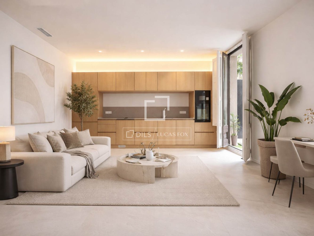 Apartamento de 3 dormitorios en Barcelona, Spain No. 352615