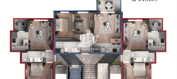Apartment 1+1 in Antalya, Turkey No. 3588 25