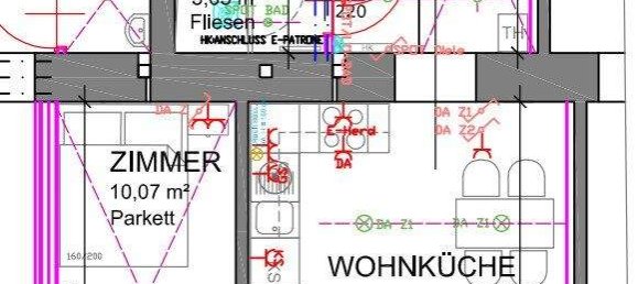 Квартира с 2 комнатами в Майдлинг, Австрия № 52109 14