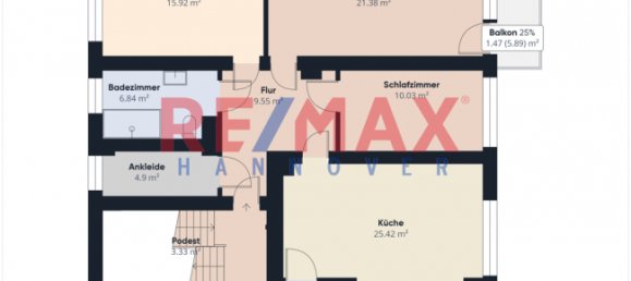 3 Schlafzimmer Wohnung in Niedersachsen, Germany, Nr. 134793 25