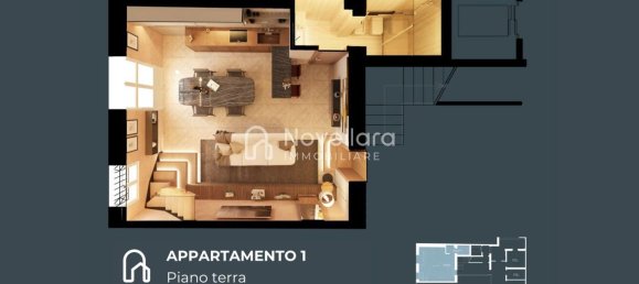 2-Zimmer Wohnung in Novellara, Italy, Nr. 12482 7