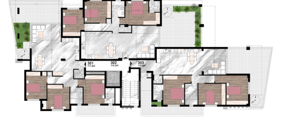 3 bedrooms Penthouse in Mesa Geitonia, Cyprus No. 80163 2