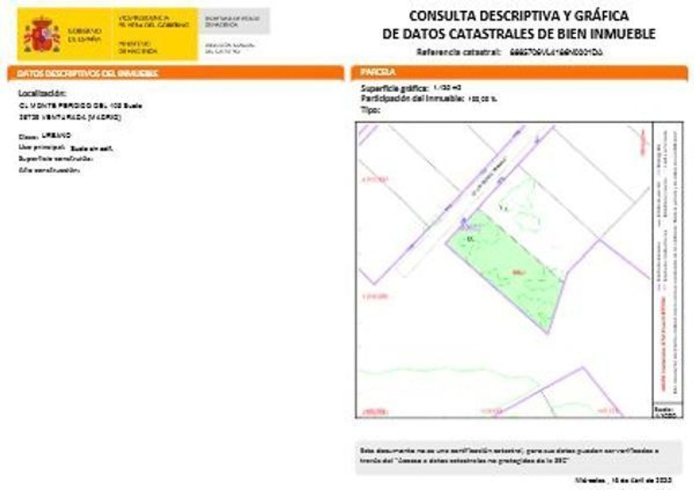 Grundstück in Venturada, Spain, Nr. 159394