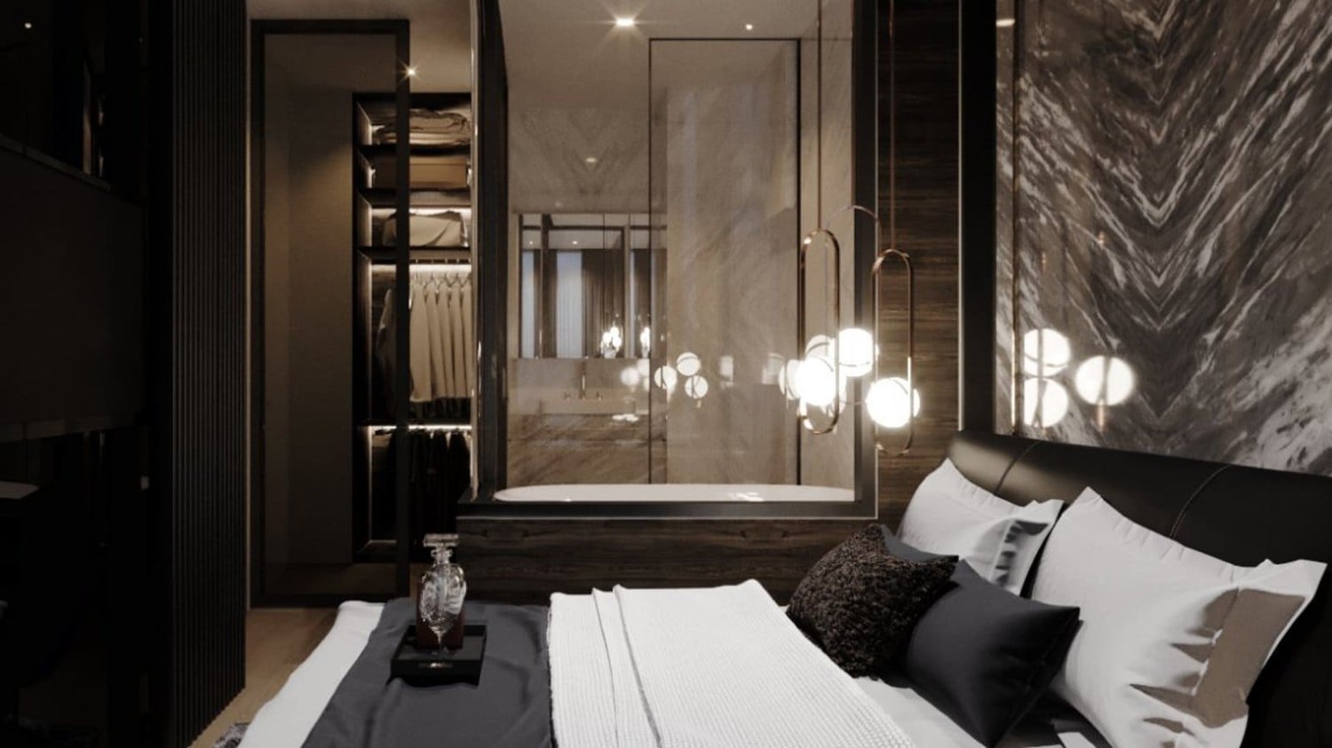 Кондоминиум  с 2 спальнями в Park Origin Thonglor, Бангкок, Таиланд № 28329