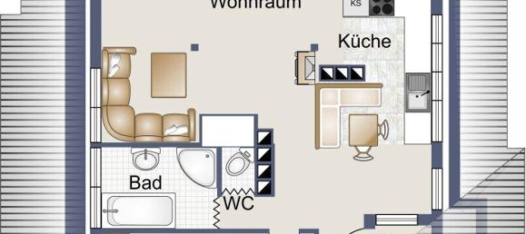 2 rooms Apartment in Saalfelden am Steinernen Meer, Austria No. 1347 4