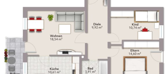 2 bedrooms Apartment in Regensburg, Germany No. 274938 12