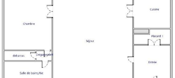 1 chambre Appartement à Garges-lès-Gonesse, France No. 175059 2