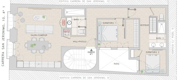 2 Schlafzimmer Wohnung in Madrid, Spain, Nr. 97111 9