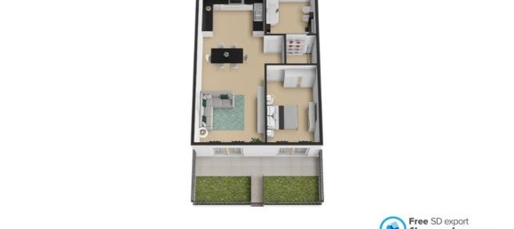 Квартира с 3 комнатами в Генуя, Италия № 271867 46