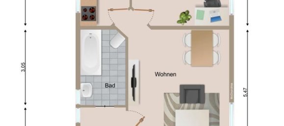 Duplex T1 em Bad Kreuznach, Germany N.º 129784 14