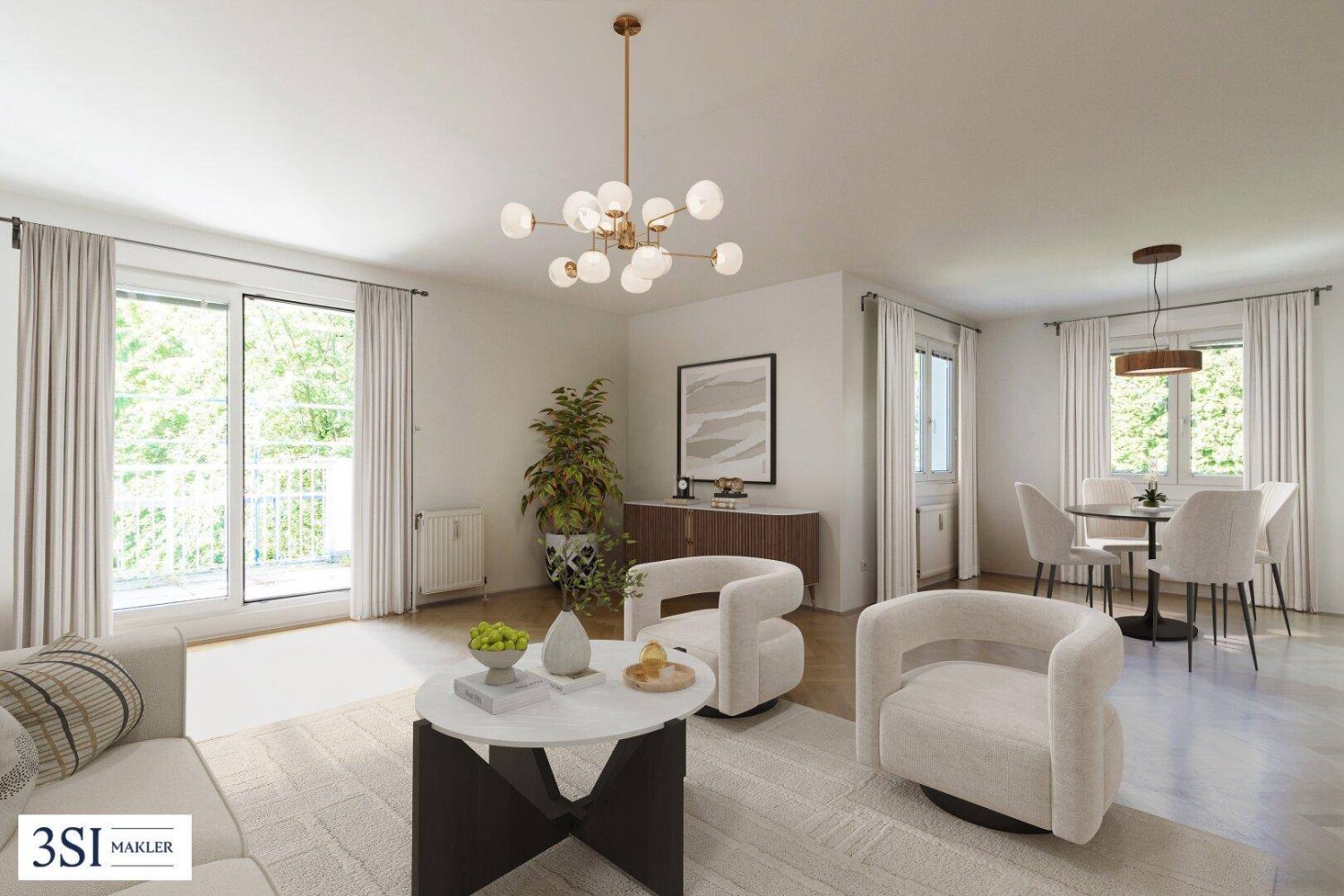 4-salle Appartement à Dobling, Austria No. 159060