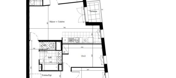 Apartamento T3 em Versailles, France N.º 347231 6