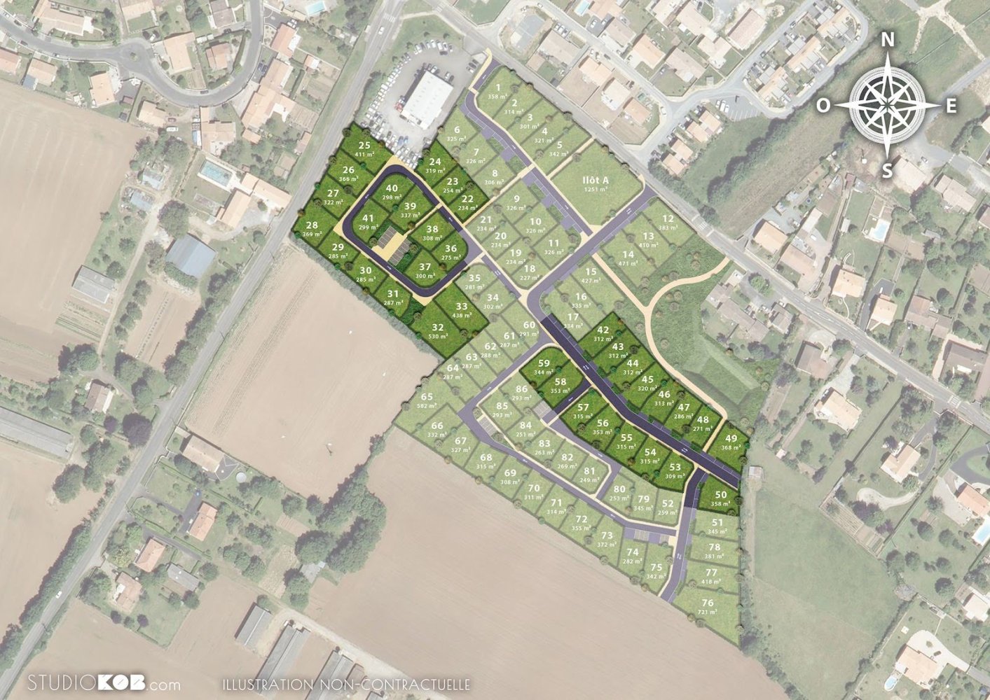 234m² Land in Echire, France No. 158377