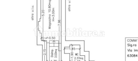 2-Zimmer Gewerbliche Immobilie in Ascoli Piceno, Italy, Nr. 254546 2