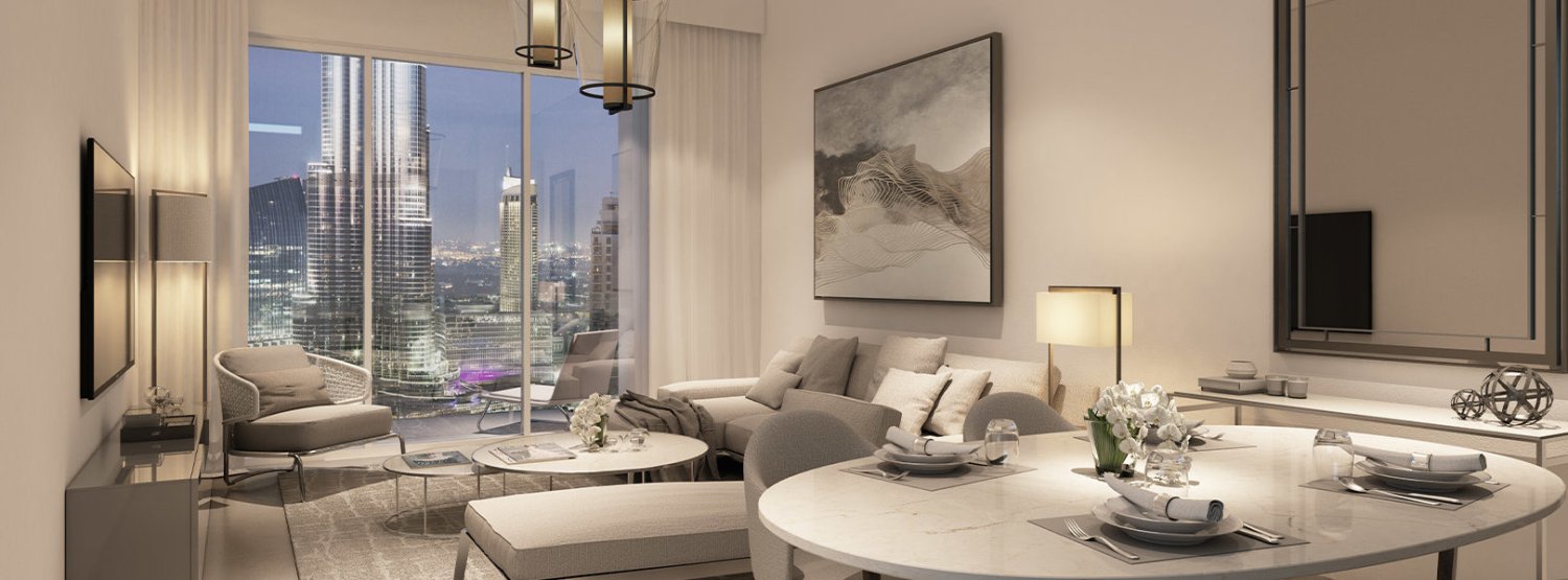 Квартира с 1 спальней в ACT ONE | ACT TWO TOWERS, Даунтаун Дубай (Даунтаун Бурдж Дубай), ОАЭ № 58652