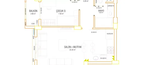 Apartment 2+1 in Aksu, Turkey No. 32758 8