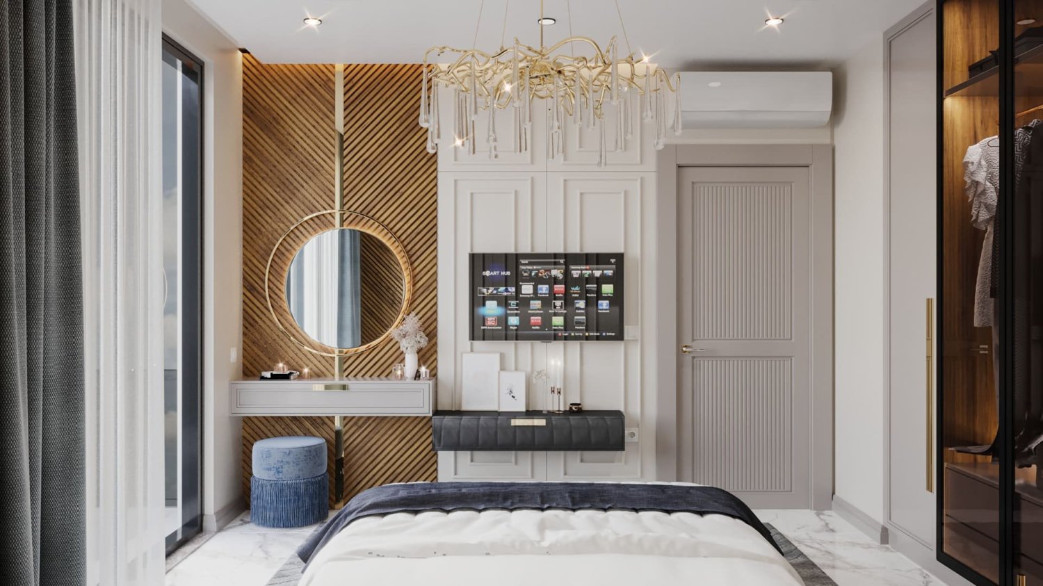 Квартира 1+1 в Oba Downtown, Оба, Турция № 40198