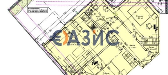 2 chambres Appartement à Burgas, Bulgaria No. 899 15