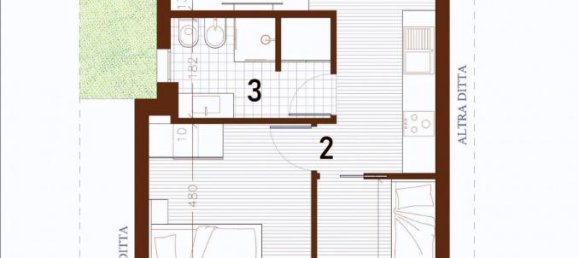Apartamento de 3 divisões em Abano Terme, Italy N.º 29953 35