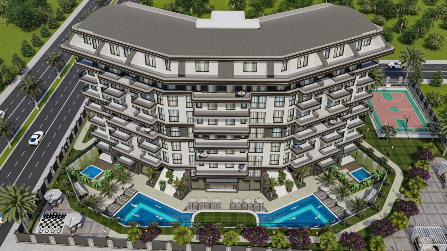 Penthouse 2+1 à Gazipasa, Turkey No. 22846