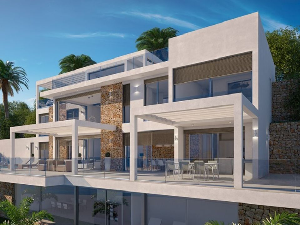 4 غرف نوم فيلا في Alicante, Spain رقم 275974