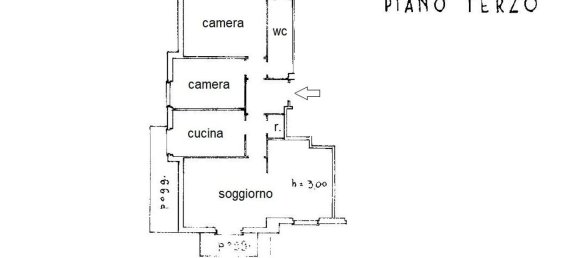 6-salle Penthouse à Genoa, Italy No. 39248 24