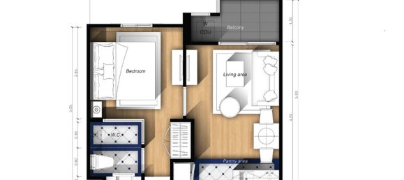 1 bedroom Apartment in Pattaya, Thailand No. 20071 10