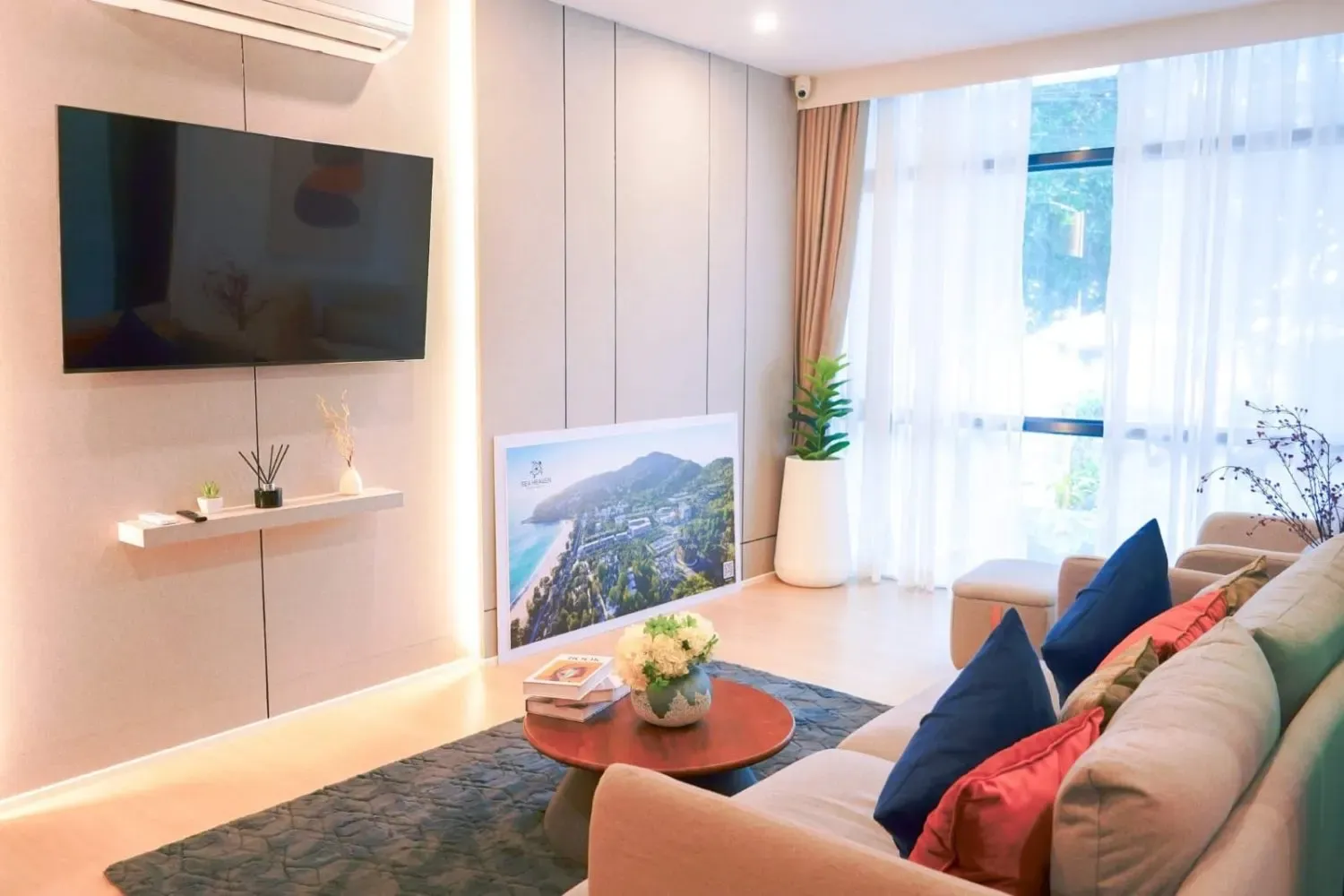 Apartamento com 1 quarto em condomínio em Naithon Beach, Thailand N.º 81073