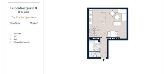 2 rooms Apartment in Wieden, Austria No. 250245 13