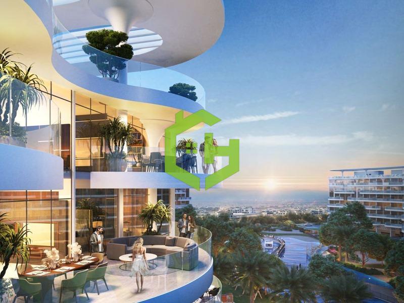 Квартира с 2 спальнями в Damac Lagoons, ОАЭ № 22447